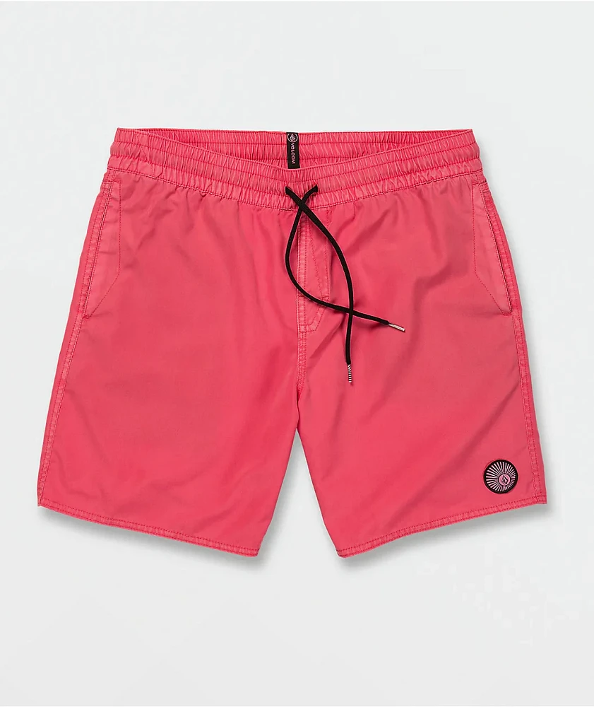 Volcom Center Pink Board Shorts