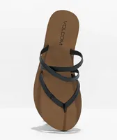 Volcom Easy Breezy Black Sandals