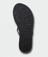 Volcom Easy Breezy II Black Sandals