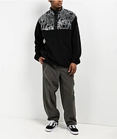 Volcom Error92 Black Fleece Mock Neck Sweatshirt