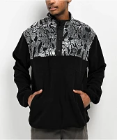 Volcom Error92 Black Fleece Mock Neck Sweatshirt