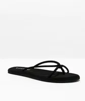 Volcom Fast Forward Black Strap Sandals