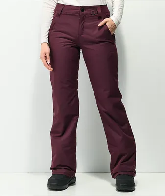 Volcom Frochickie Merlot 10K Insulated Snowboard Pants