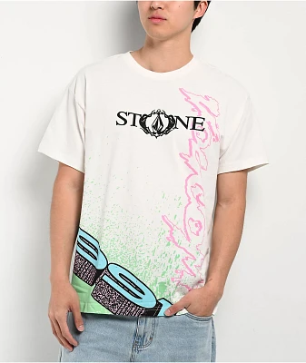 Volcom Heavy Tubes White T-Shirt