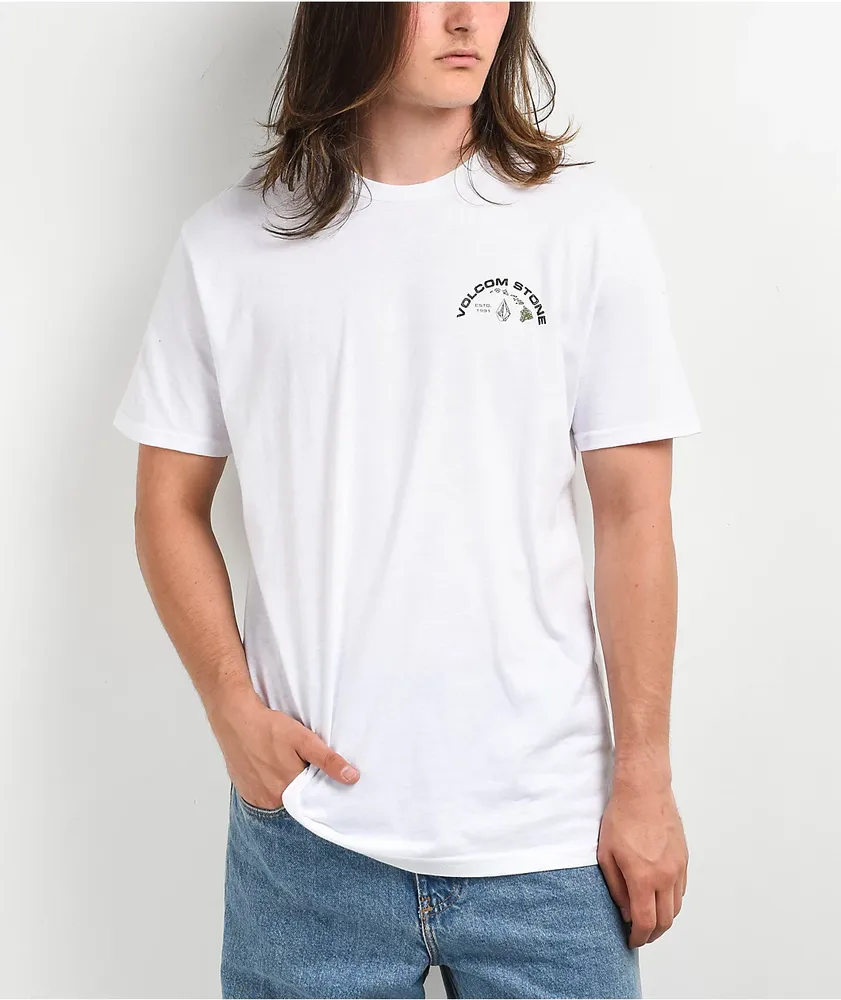 Volcom Hi Big Island White T-Shirt