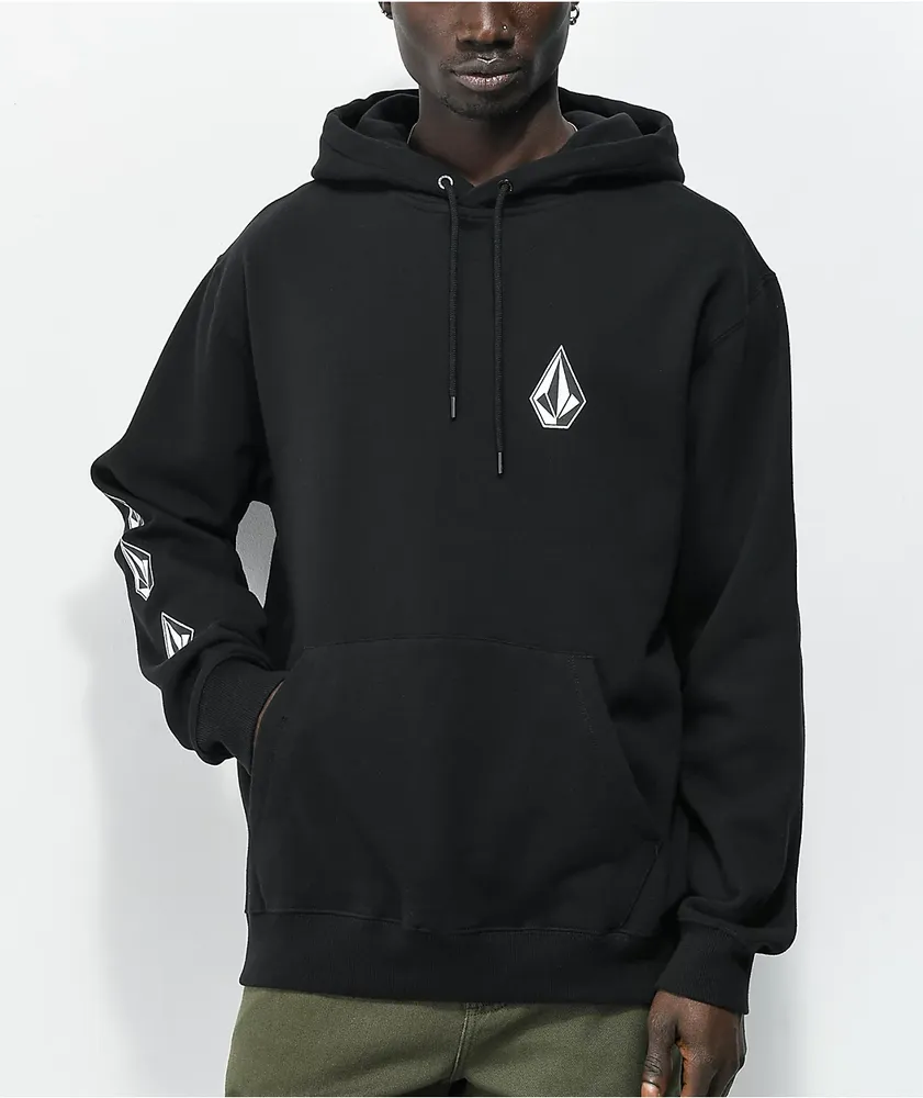 Volcom Iconic Stone Black Hoodie