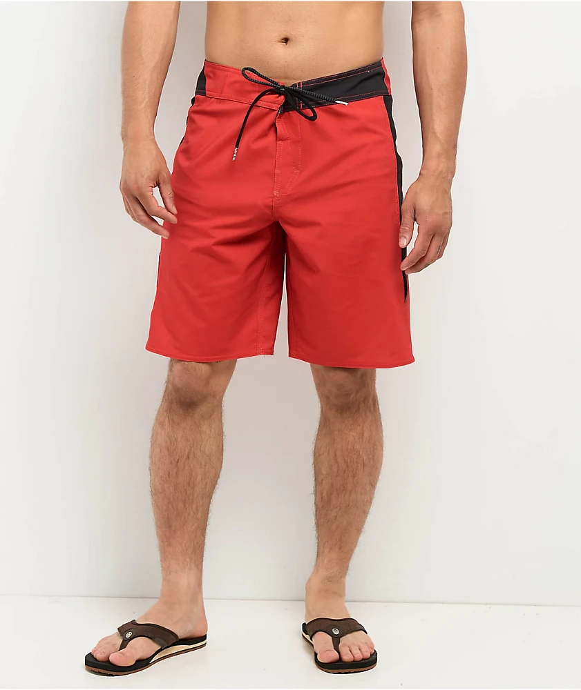 Volcom J Robinson Mod Chili Red Board Shorts