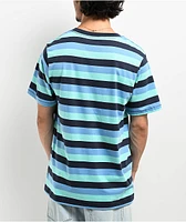 Volcom Knowstone Crew Bird Blue Pocket T-Shirt