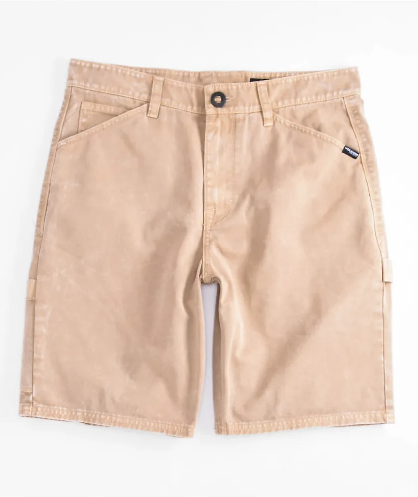 Volcom Kraftsman Natural Denim Shorts