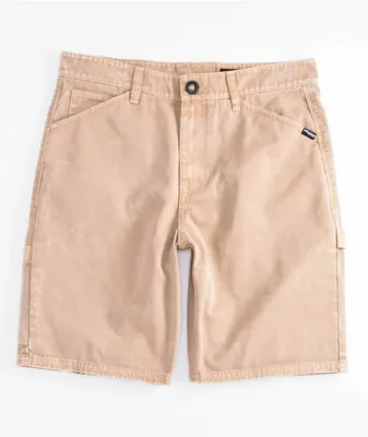 Volcom Kraftsman Natural Denim Shorts