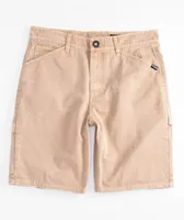 Volcom Kraftsman Natural Denim Shorts