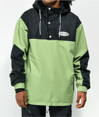 Volcom Longo Green 10K Anorak Snowboard Jacket