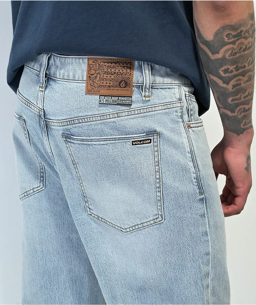 Volcom Nailer Faded Light Denim Jeans