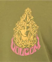 Volcom Nancy Old Mill Green T-Shirt