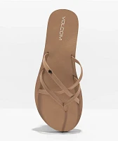 Volcom New School  II Natural Sandals