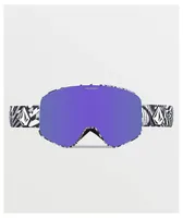 Volcom Odyssey OP Art & Purple Chrome Snowboard Goggles