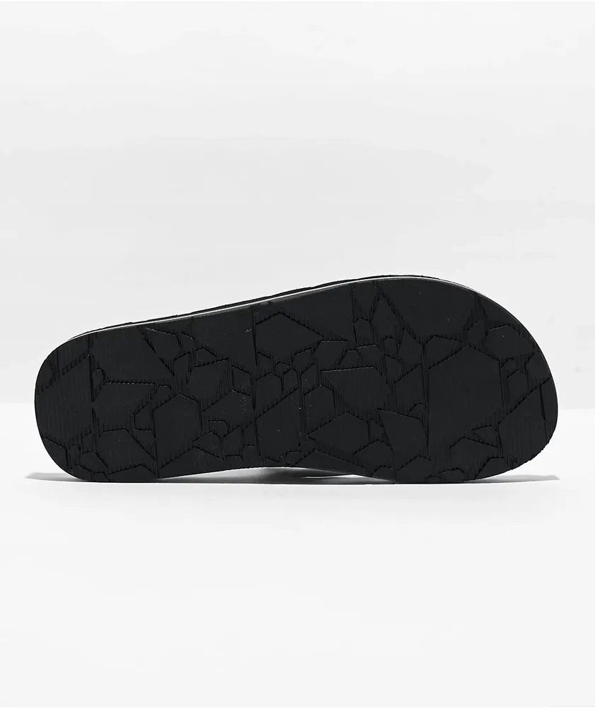 Volcom Recliner Black & White Sandals