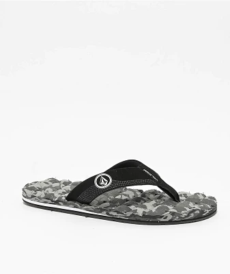 Volcom Recliner Grey Combo Sandals