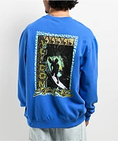 Volcom Sea Punk Patriot Blue Crewneck Sweatshirt