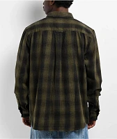 Volcom Shadowstone Winter Moss Long Sleeve Flannel Shirt