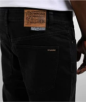 Volcom Solver Black Out Denim Jeans