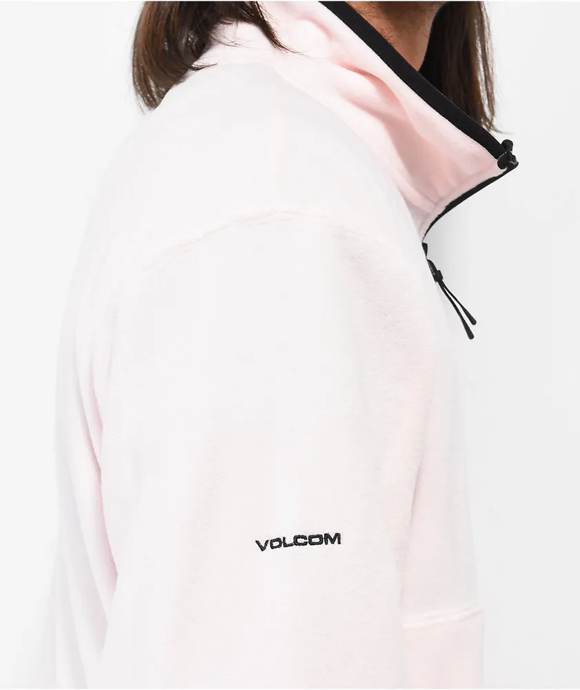 Volcom V Science Pink Fleece Jacket