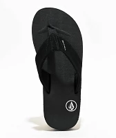 Volcom Victor Black Sandals