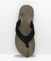 Volcom Victor Khaki Sandals