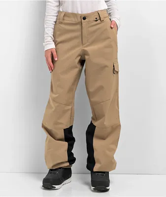 Volcom Wildling Dark Khaki 15K Snowboard Pants