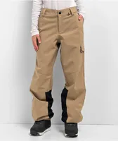 Volcom Wildling Dark Khaki 15K Snowboard Pants