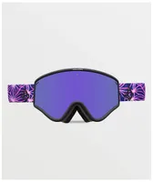 Volcom Yae Ravelson & Purple Chrome Snowboard Goggles