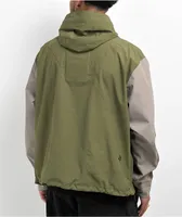 Volcom x Dustbox Feel Too Good Gore-Tex Green Windbreaker Jacket