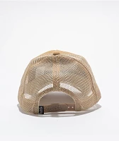 Von Dutch Beige Corduroy Trucker Hat