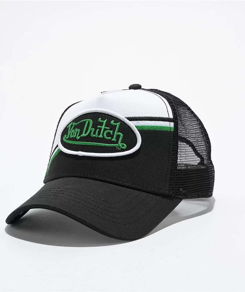 Von Dutch Black & White Trucker Hat