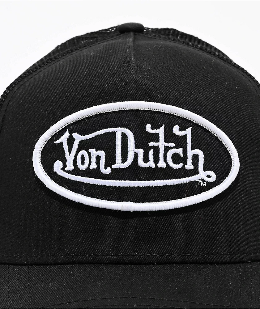 Von Dutch Black & White Trucker Hat