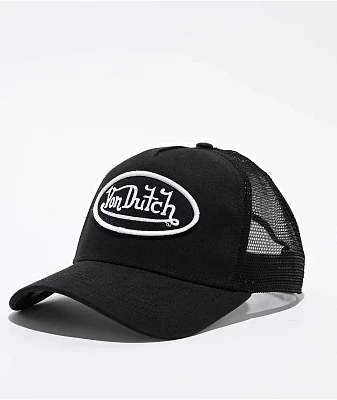 Von Dutch Black & White Trucker Hat