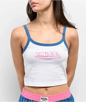 Von Dutch Blue Plaid Lounge Set