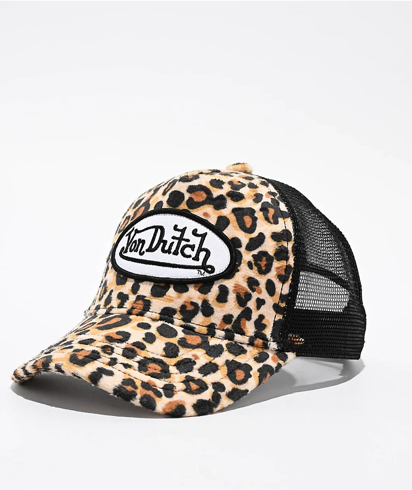 Von Dutch Camo 242 Orange Trucker Hat