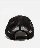 Von Dutch Cheetah Satin Trucker Hat