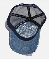 Von Dutch Denim Blue Trucker Hat