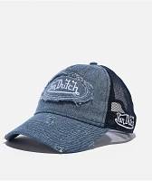 Von Dutch Denim Blue Trucker Hat