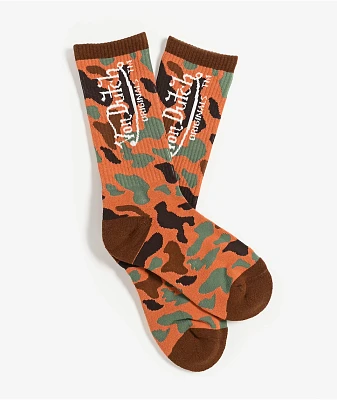 Von Dutch Duck Camo Crew Socks