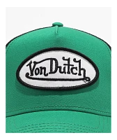 Von Dutch Green & Black Trucker Hat