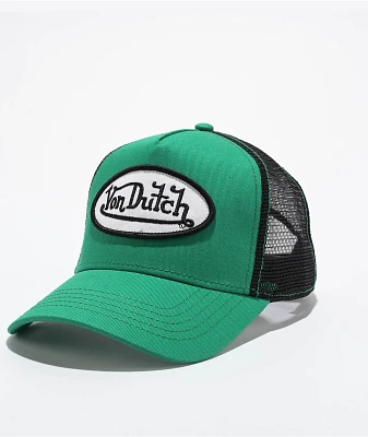 Von Dutch Green & Black Trucker Hat