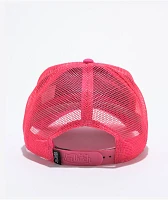 Von Dutch Hot Pink & White Trucker Hat