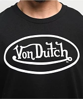 Von Dutch Logo Black T-Shirt