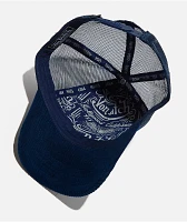 Von Dutch Navy Corduroy Trucker Hat