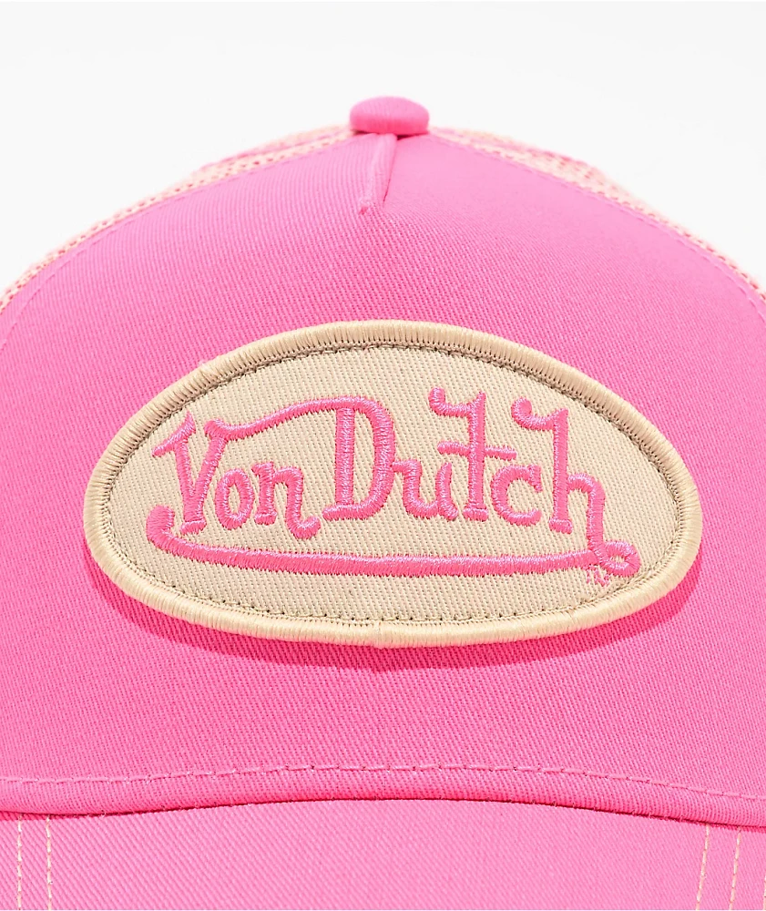 Von Dutch Pink Trucker Hat