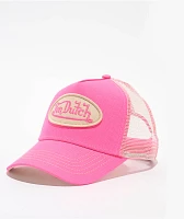 Von Dutch Pink Trucker Hat