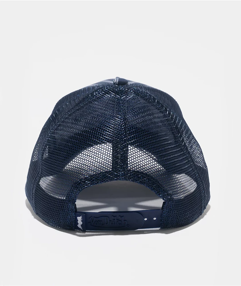 Von Dutch Railroad Navy & White Trucker Hat